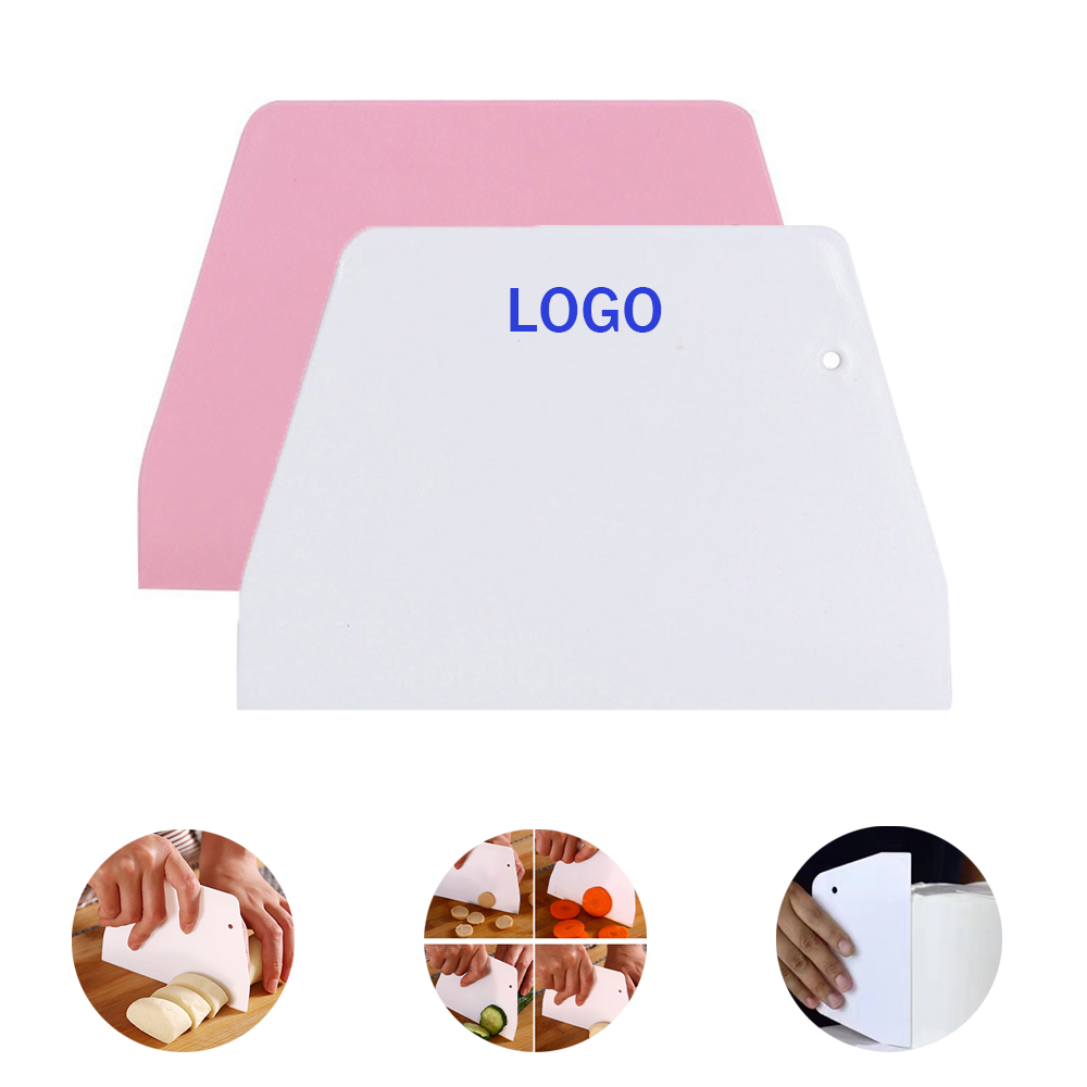 Personalized Plastic Dough Cutter and Scraper