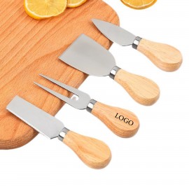 Cheese Knife Set with Logo