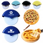 Logo Branded Plastic Pizza Cutter Wheel Knife