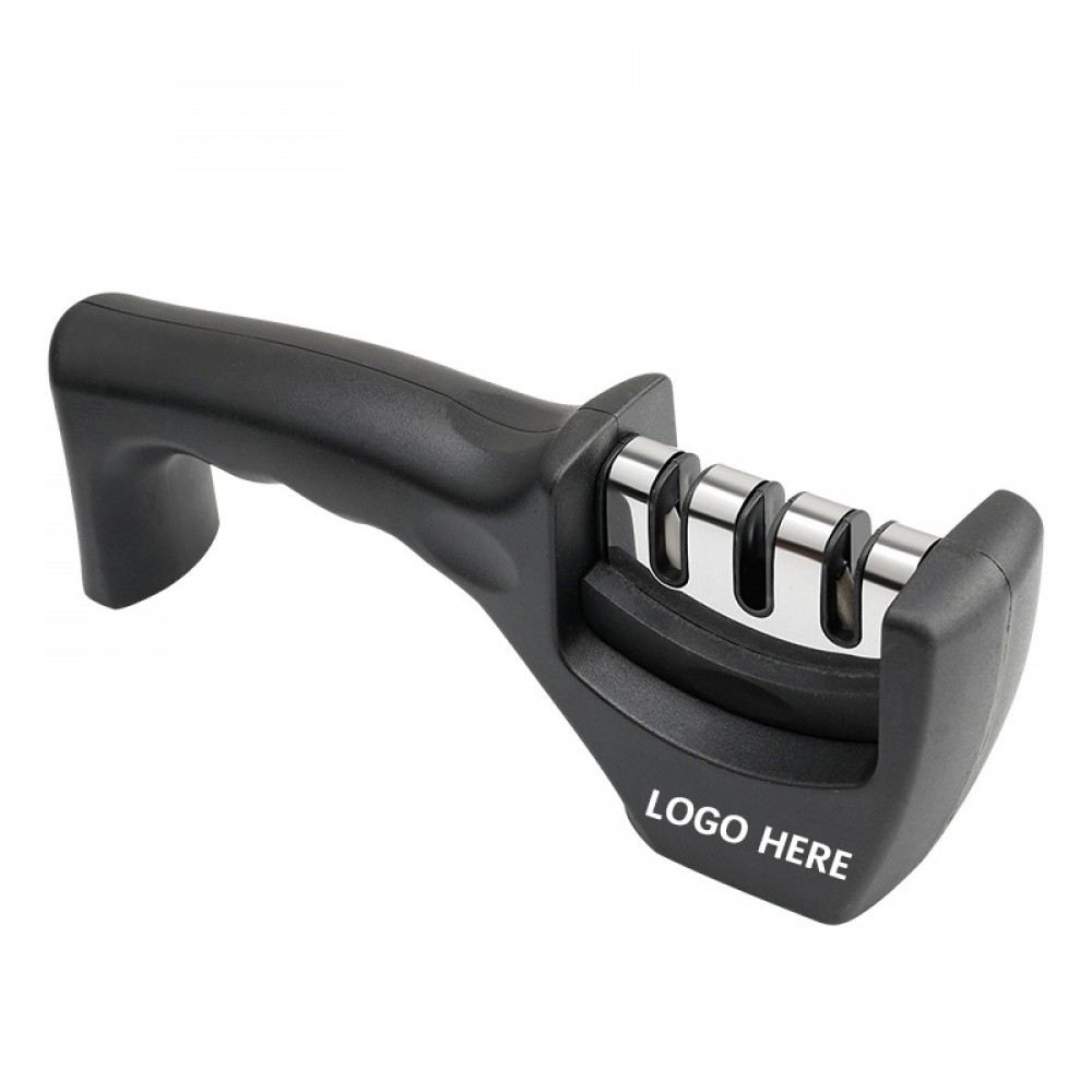 Promotional 3-Stage & Step Knife Sharpener Promotional 3-Stage & Step Knife Sharpener
