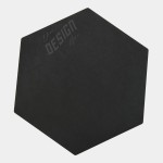 Promotional Swiss Army Epicurean Serving & Display Hexagon Large Slate Colored Board