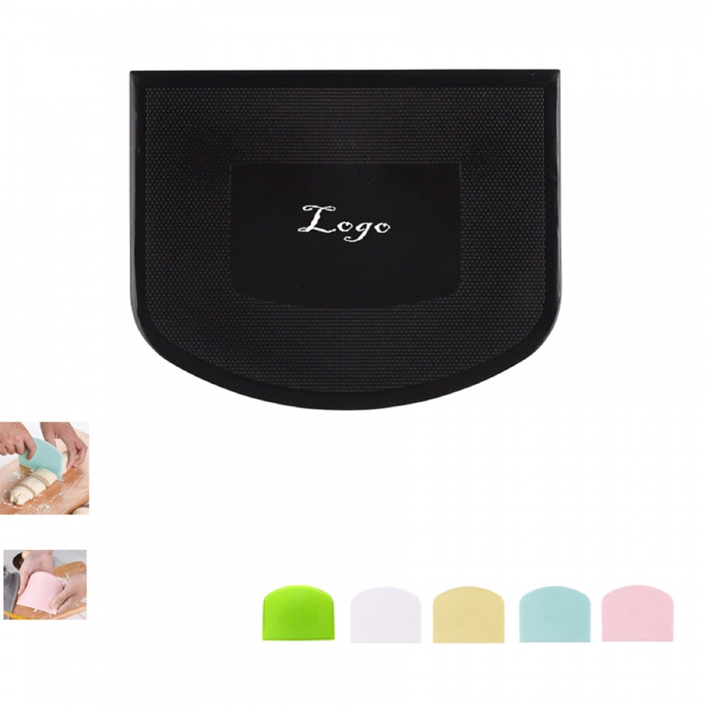 Plastic Dough Scraper Cutter with Logo