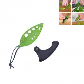 Logo Branded Kitchen Herb Leaf Stripper