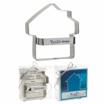 Metal House Cookie Cutter with Logo