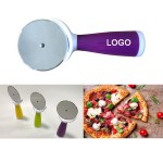 Plastic Handle Pizza Cutter Logo Branded