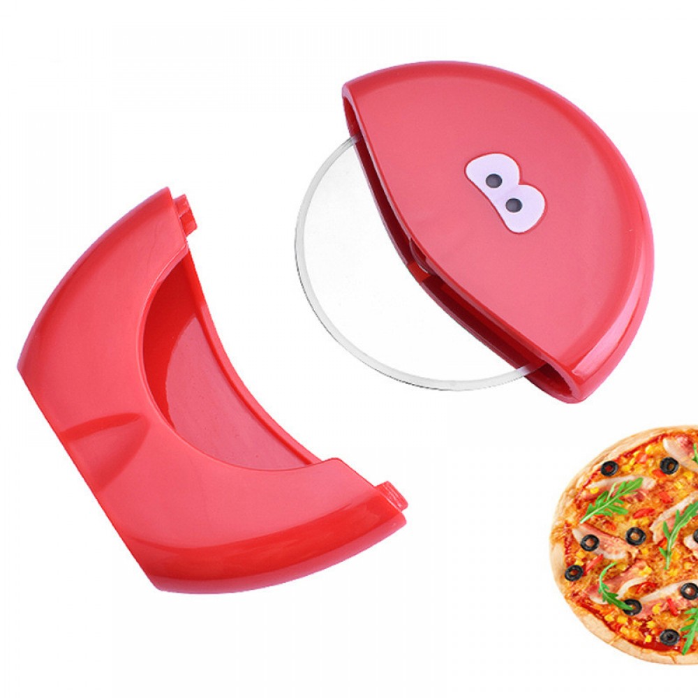 Personalized Stainless Steel Pizza Cutter Wheel With Detachable Cover