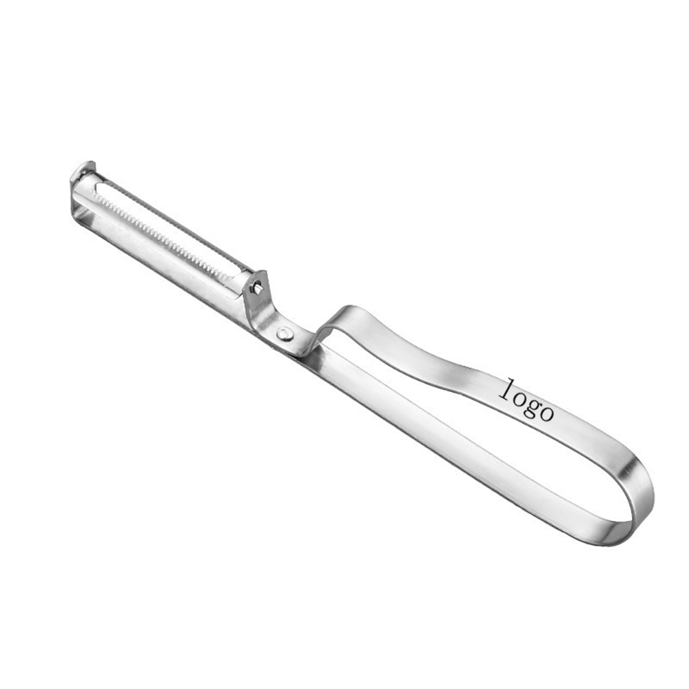 Stainless Steel Peeler with Logo