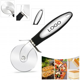 Logo Branded Kitchen Stainless Steel Pizza Cutter  Logo Branded Kitchen Stainless Steel Pizza Cutter
