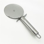 #5 Stainless Steel Pizza Cutter with Logo