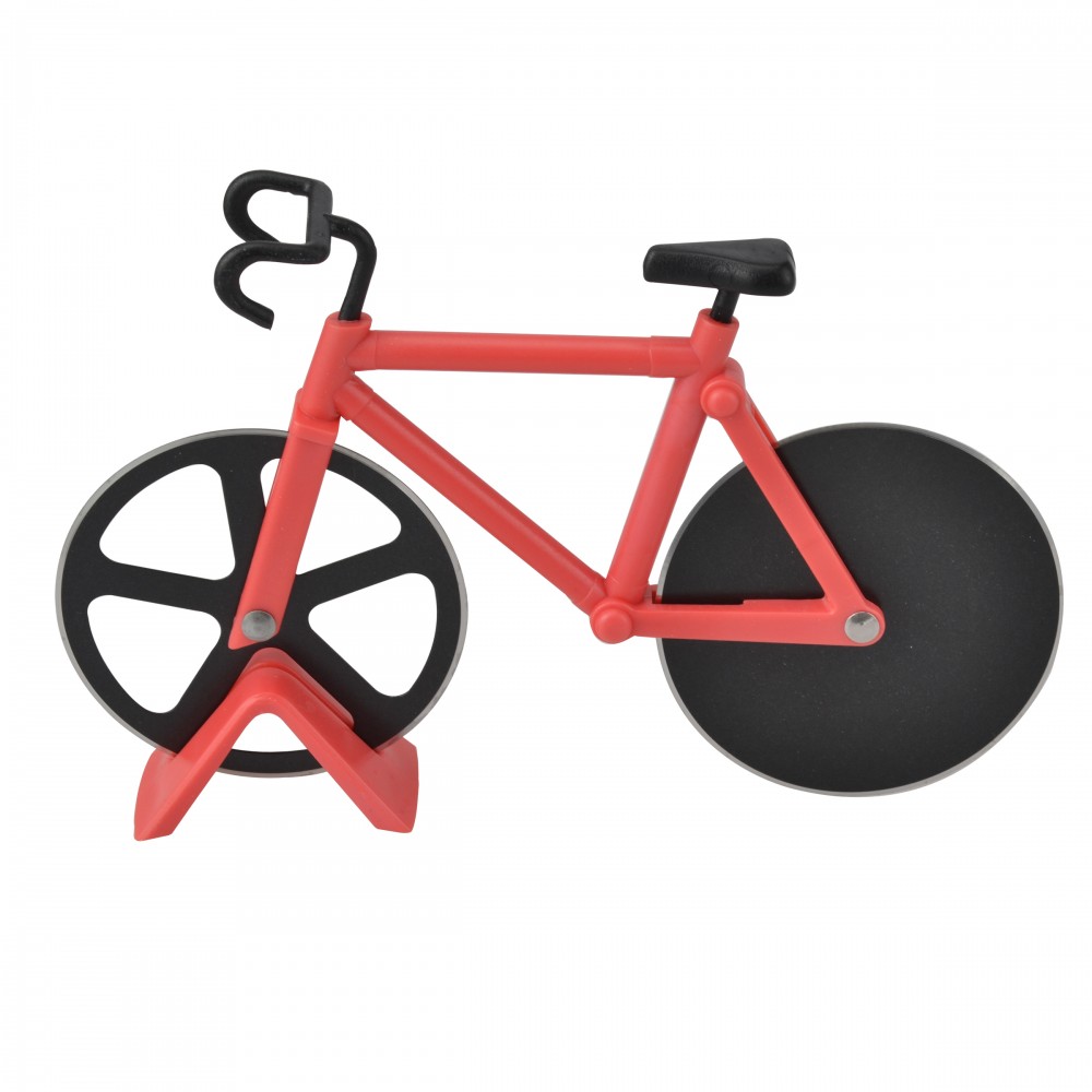 Bicycle Shape Pizza Cutter Logo Branded