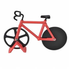Bicycle Shape Pizza Cutter Logo Branded  Bicycle Shape Pizza Cutter Logo Branded