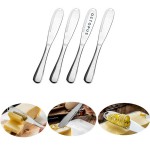 Stainless Steel Butter Knife with Logo