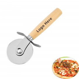 Stainless Steel Pizza Cutter with Logo