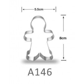 Custom Christmas Series Cookie cutter - Snow Man Shaped  Custom Christmas Series Cookie cutter - Snow Man Shaped