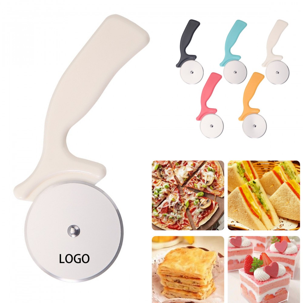 Pizza Cutter Wheel with Logo