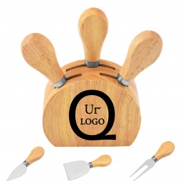 Custom 3-Piece Cheese Knife Set