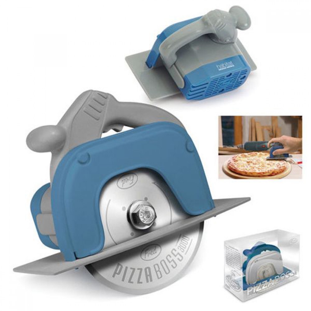 Fred & Friends Pizza Boss 3000 Cutter with Logo