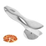 Logo Branded 2 In 1 Pizza Cutter Tongs