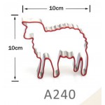 Personalized Animal Series Cookie Cutter - Sheep Shaped