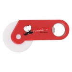 Pizza Cutter with Bottle Opener Logo Branded