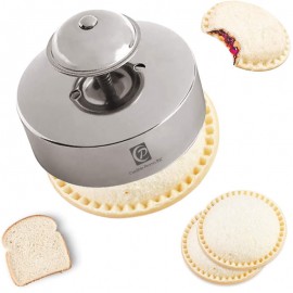 Customized Stainless Steel Sandwich Sealer Sandwich Cutter  Customized Stainless Steel Sandwich Sealer Sandwich Cutter