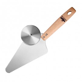 Custom Logo Pizza Cutter & Spatula with Logo