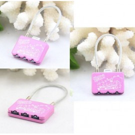 Coded Metal Lock with Logo