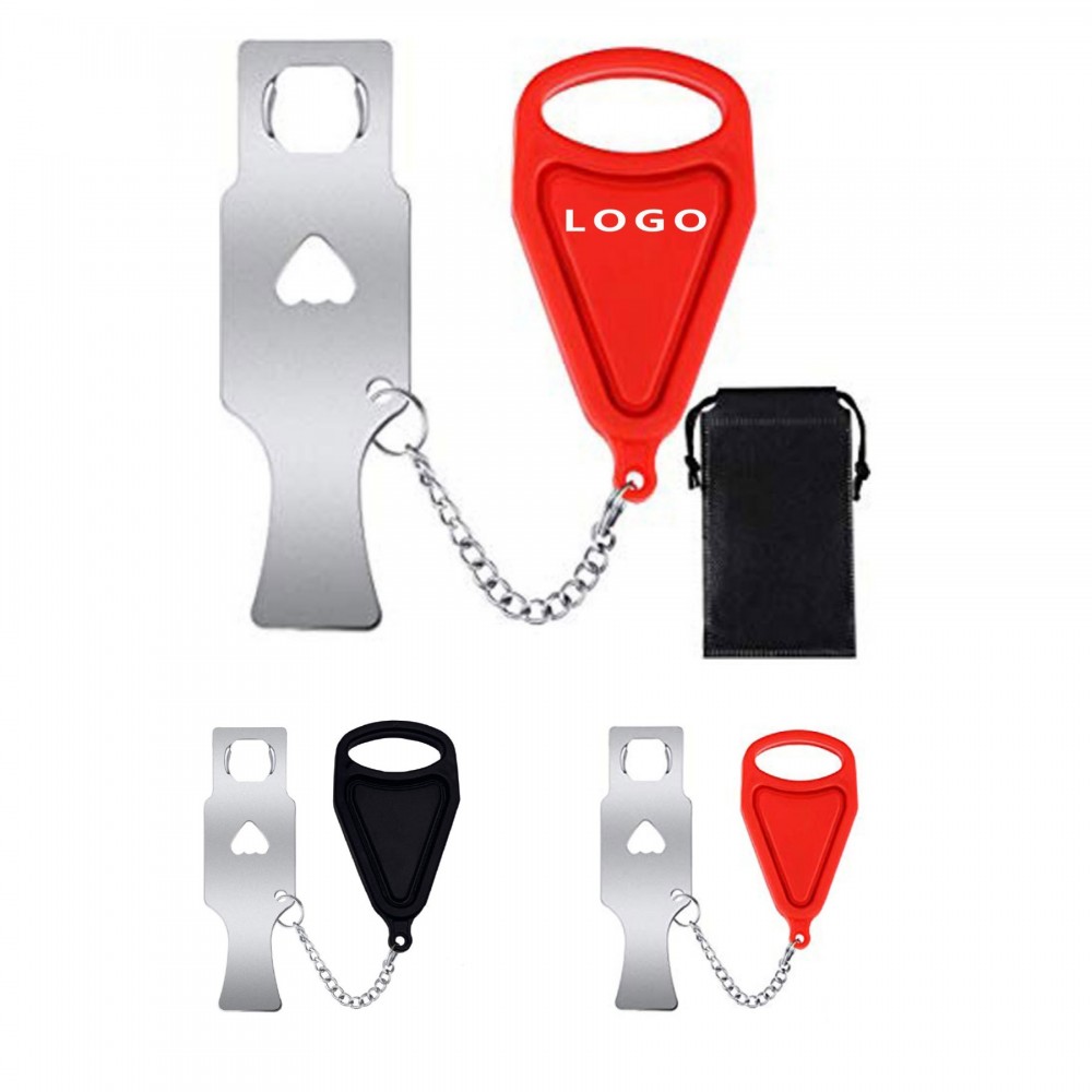 Customized Portable Travel Security Door Lock