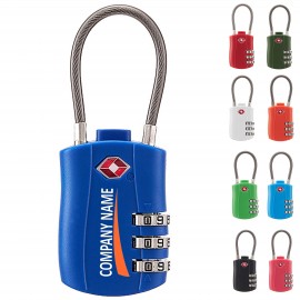 TSA Luggage Password Lock with Logo