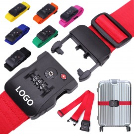 Luggage Strap Belt With TSA Lock with Logo  Luggage Strap Belt With TSA Lock with Logo