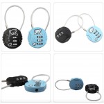 Wire Rope Mini Code Lock Custom Imprinted