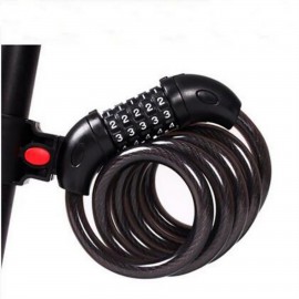 Bike 5-Digits Lock Cable with Logo  Bike 5-Digits Lock Cable with Logo