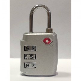 TSA-Approved Combination Lock with Logo  TSA-Approved Combination Lock with Logo