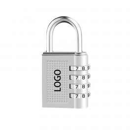 Logo Branded Zinc Alloy Combination Lock  Logo Branded Zinc Alloy Combination Lock