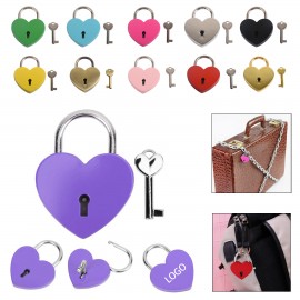 Mini Heart Shape Lock with Logo  Mini Heart Shape Lock with Logo