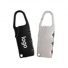 Promotional Snap Adjustable Metal 3 Digit Mini Combination Lock
