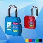 Colorful Code Wheels Metal Lock with Logo