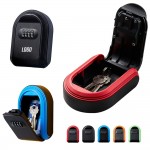 Custom Wall Mounted Key Box w/Combination Lock (5"x3 3/5")