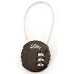 Combination Cable Lock with Logo