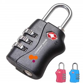 TSA Luggage 3-Digit Password Lock with Logo