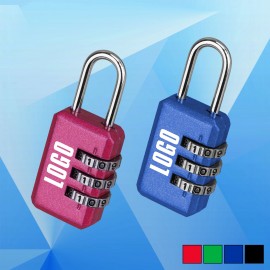 Luggage 3 Digit Combination Lock with Logo