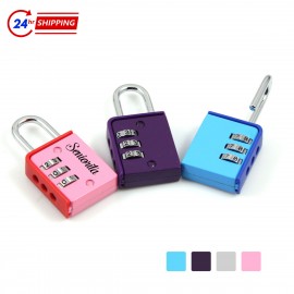 Color Zinc Alloy Combination Lock with Logo