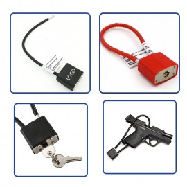 Customized 8.5"/13"/15" Long Cable Laminated Padlock Gun Lock