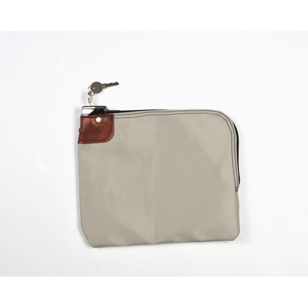 Locking Bank Deposit Bag (10.5"x 9") with Logo