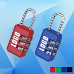 Personalized Luggage Shaped Digit Code Padlock