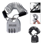 Logo Branded Secure It Combination Lock