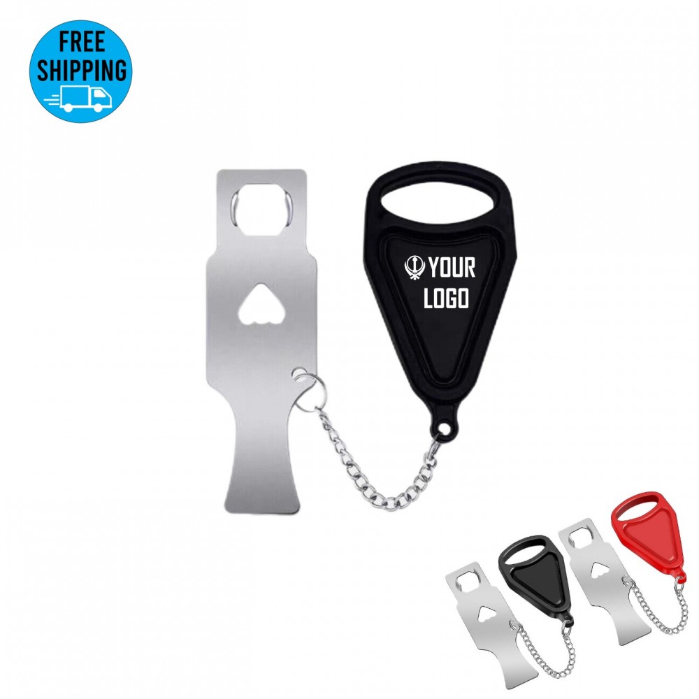 Custom Portable Door Lock Safety Latch Metal Lock Custom Portable Door Lock Safety Latch Metal Lock