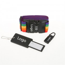 Customized Luggage Strap with 3-Dial Combination Lock