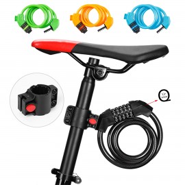 Bicycle Anti-Theft Combination Lock with Logo