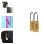 3-Digit Combination Resettable Lock with Logo